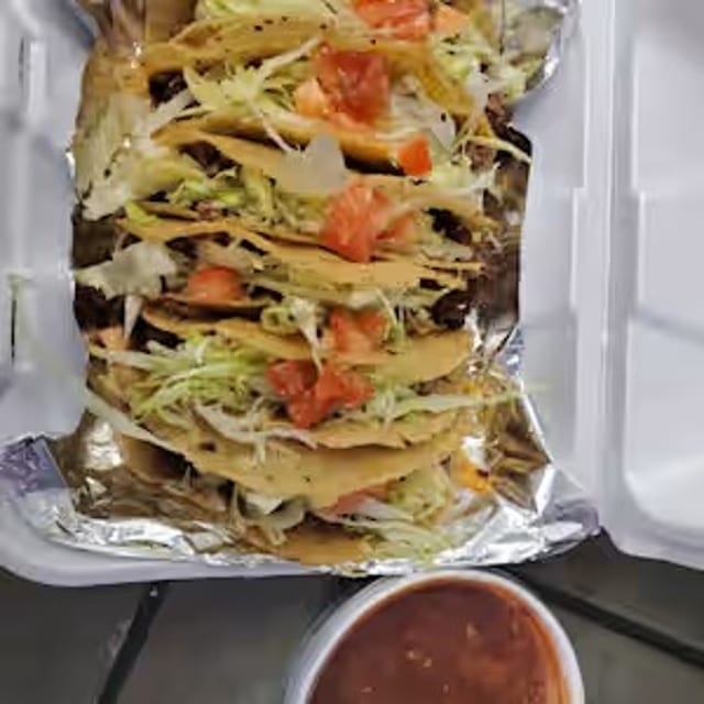Beef Taco Burger.